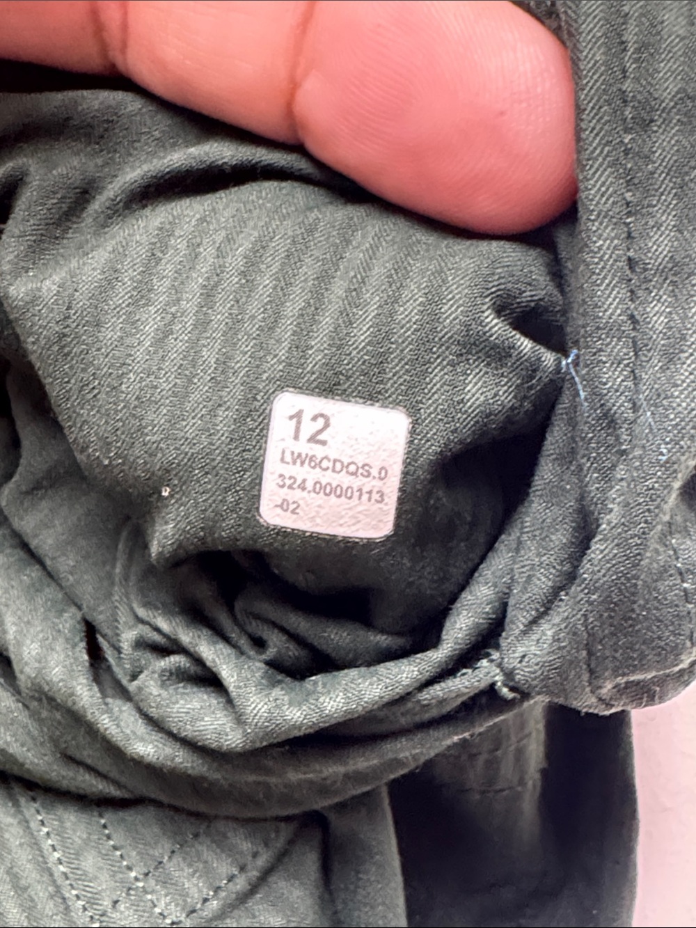 Lululemon Dance Studio Mid-Rise Cropped Pant In Legacy Green Size 12 Performance - Picture 5 of 9